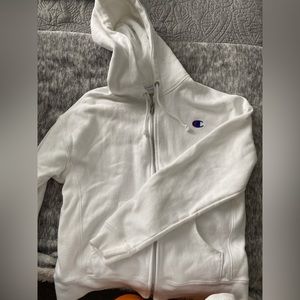 White Champion Jacket
